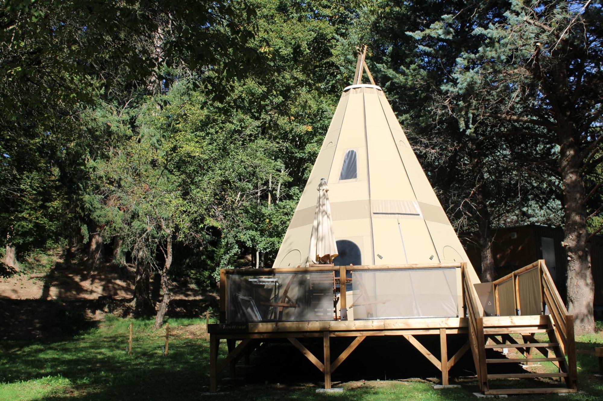 Camping Chantemerle Bédouès Eksteriør billede